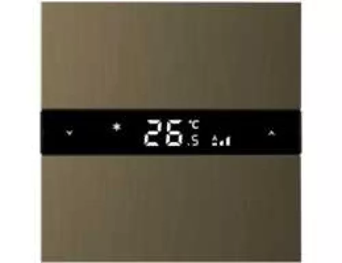 KNX многофункциональный термостат, цвет бронза