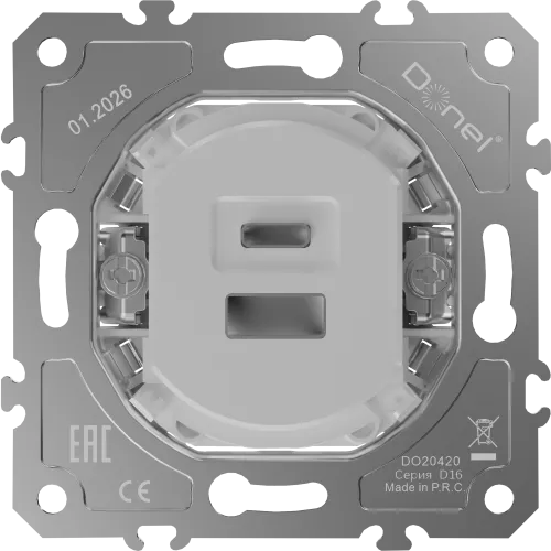 USB зарядное устройство 20Вт тип A+С 3100мА быстрая зарядка, серия D16