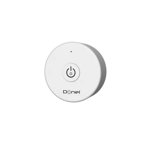 Пульт дистанционного управления RF, 1 канал, питание 3V, зона охвата 30 метров, цвет белый