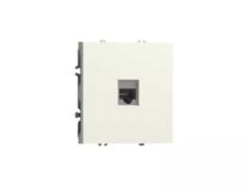 Розетка RJ45 cat.5, компьютерная на 1 выход, цвет слоновая кость, серия S08 Donel