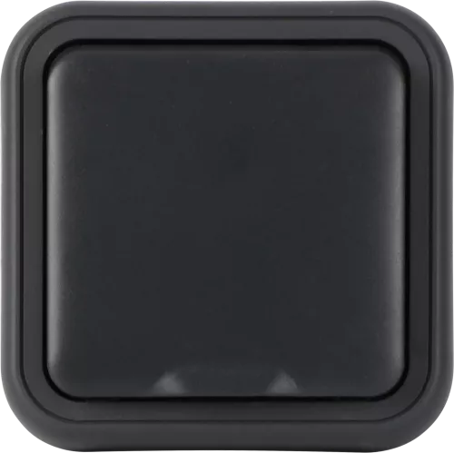 Рамка с крышкой для скрытой установки розетки IP55, цвет антрацит, серия W55 Donel