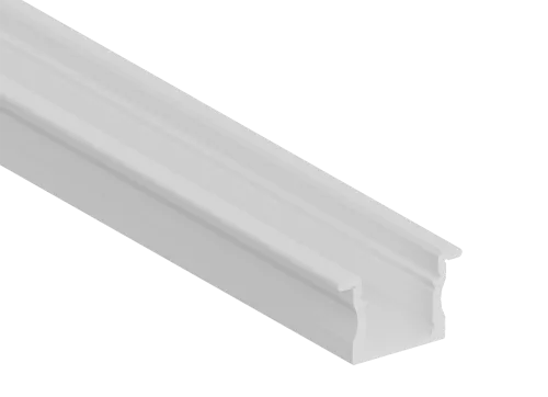 Встраиваемый алюминиевый профиль, сечение 23,5х14,5мм, длина 2 метра, цвет белый