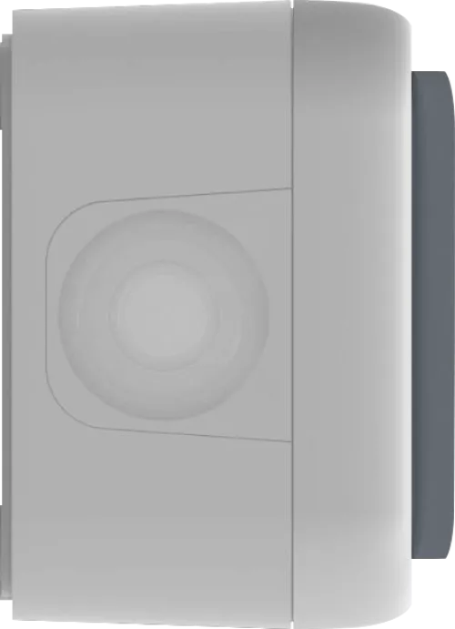 Выключатель 2-клавишный проходной накладной 10A 250В IP55 на винтах, цвет серый, серия W55 Donel
