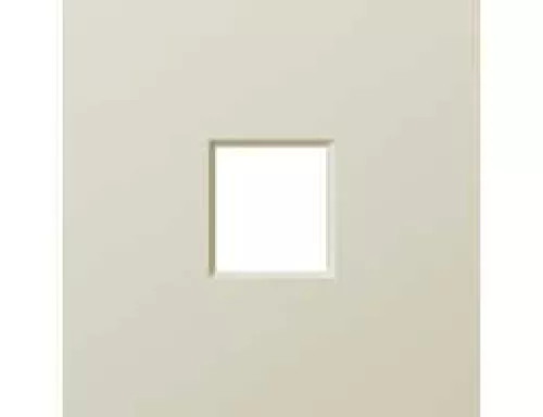 Накладка на 1 выход для розеток RJ11, RJ45 и TV/SAT, цвет шампань, серия A07 Donel