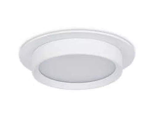 Светильник встраиваемый под LED-лампу с цоколем GX53 D110xH45мм IP20, белый, без лампы