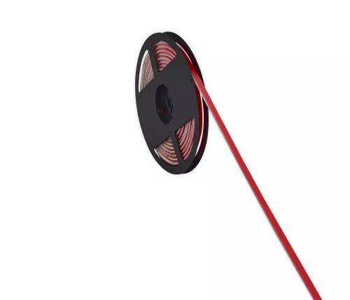 Лента светодиодная COB нейтральная DC24V 9,6W/m 4000K 720Lm/m 500д/м CRI>90 IP65, упаковка 5 метров, ширина 8мм, высота 2мм, самоклейкая