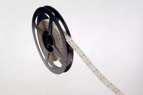 Лента светодиодная SMD нейтральная DC24V 19,2W/m 4000K 1440Lm/m 240д/м CRI>95 IP20, упаковка 5 метров, ширина 15мм, высота 2,5мм, самоклейкая