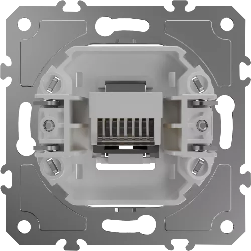 Механизм розетки RJ45 одиночная cat.5/ClassE-8, серия D16