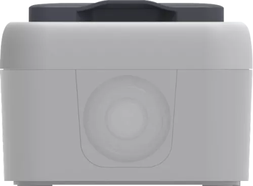 Розетка Schuko с заземлением со шторками с крышкой накладная 16А 250В IP55 на винтах, цвет серый, серия W55 Donel