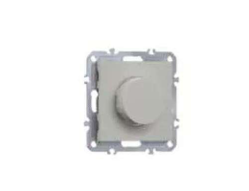 Светорегулятор поворотный Triac LED 100Вт, активная нагрузка 300Вт, цвет матовый кашемир, серия A07 Donel