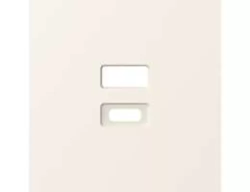 Накладка для USB-зарядки, цвет матовый кремовый, серия A07 Donel