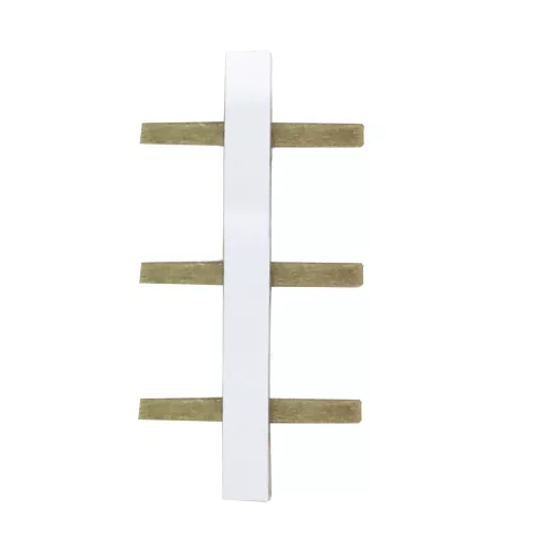 Соединительный адаптер для подключения шлейфом (соединения в блок) розеток Donel DF6D*S стандарта 45х45мм,