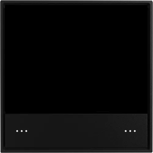KNX стандартная сенсорная панель, цвет черная черепаха