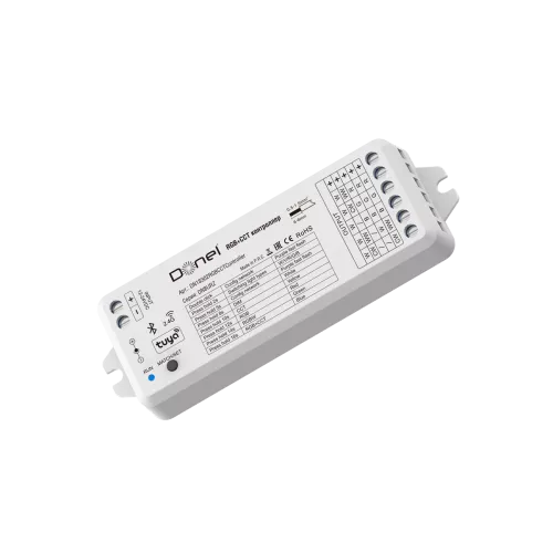 Контроллер RGB+CCT, выходная мощность 360W, управление через Tuya Bluetooth