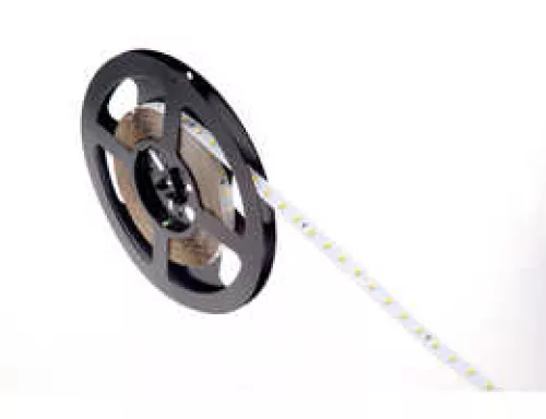 Лента светодиодная SMD нейтральная DC24V 12W/m 4000K 2251Lm/m 80д/м CRI>85 IP20, упаковка 5 метров, ширина 10мм, высота 2мм, самоклейкая