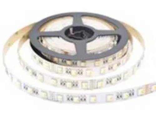 Лента светодиодная SMD RGB+Warm DC24V 19,2W/m 3000K 1000Lm/m 60д/м CRI>90 IP20, упаковка 5 метров, ширина 12мм, высота 3мм, самоклейкая