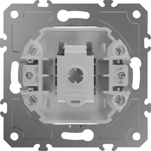 Механизм розетки RJ45 одиночная cat.6/ClassE-8, серия D16