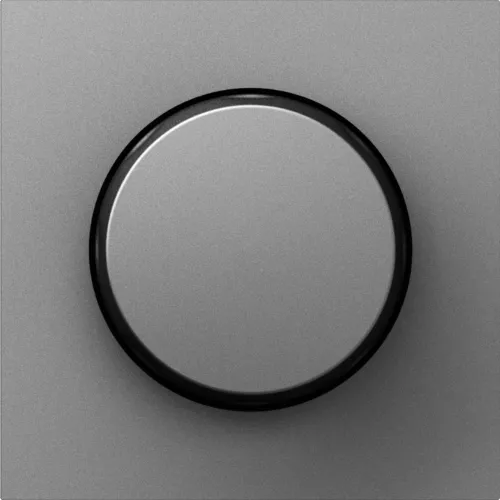 Накладка для светорегулятора поворотного, цвет сталь, серия A07 Donel