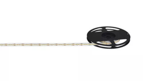 Лента светодиодная SMD тёпло-белая DC24V 22W/m 3000K 2380Lm/m 240д/м CRI>90 IP20, упаковка 5 метров, ширина 10мм, высота 1,6мм, самоклейкая