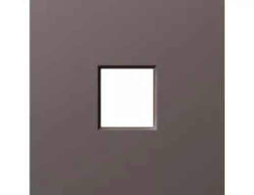Накладка на 1 выход для розеток RJ11, RJ45 и TV/SAT, цвет мокко, серия A07 Donel