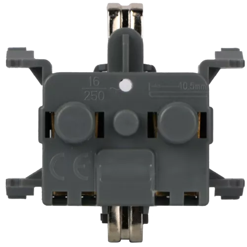 Механизм розетки Schuko с заземлением со шторками для скрытой установки IP55, серия W55 Donel
