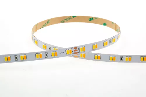 Лента светодиодная SMD биодинамическая DC24V 23W/m 3000-5000K 1900Lm/m 112д/м CRI>95 IP20, упаковка 5 метров, ширина 10мм, высота 2,5мм, самоклейкая