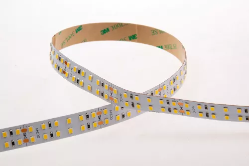 Лента светодиодная SMD нейтральная DC24V 19,2W/m 4000K 1440Lm/m 240д/м CRI>95 IP20, упаковка 5 метров, ширина 15мм, высота 2,5мм, самоклейкая
