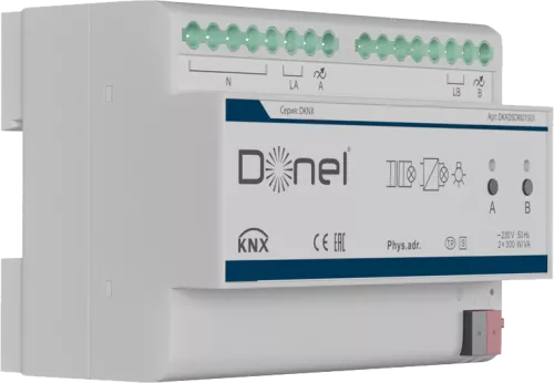 KNX диммер SCR 2-х канальный