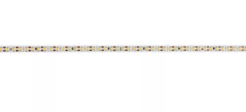 Лента светодиодная SMD тёпло-белая DC24V 9,6W/m 3000K 1335Lm/m 120д/м CRI>90 IP20, упаковка 10 метров, ширина 8мм, высота 1,5мм, самоклейкая