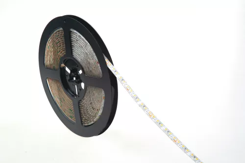 Лента светодиодная SMD нейтральная DC24V 9,6W/m 4000K 720Lm/m 120д/м CRI>95 IP65, упаковка 5 метров, ширина 8мм, высота 2мм, самоклейкая