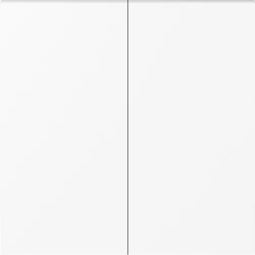 Клавиша 2-я, цвет глянцевый белый, серия A07 Donel