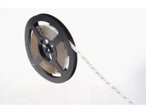 Лента светодиодная SMD тёпло-белая DC24V 14,4W/m 3000K 1400Lm/m 60д/м CRI>85 IP20, упаковка 5 метров, ширина 10мм, высота 2мм, самоклейкая