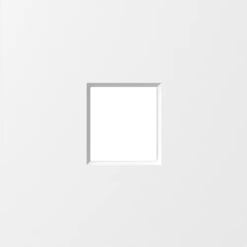 Накладка на 1 выход для розеток RJ11, RJ45 и TV/SAT, цвет матовый белый, серия A07 Donel