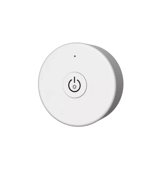 Пульт дистанционного управления RF, 1 канал, питание 3V, зона охвата 30 метров, цвет белый