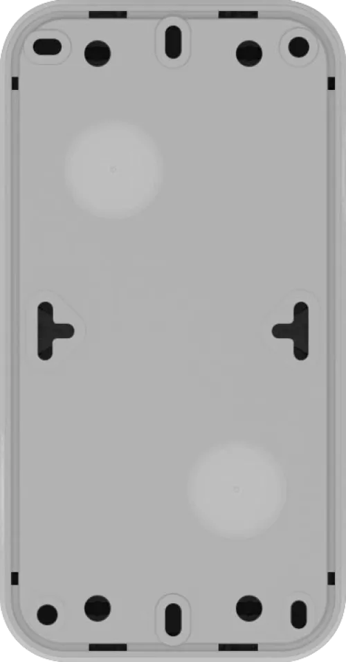 Двойной блок накладной IP55 - розетка Schuko с заземлением со шторками с крышкой 16А 250В на винтах + выключатель 1-клавишный проходной накладной 10A 250В, цвет серый, серия W55 Donel