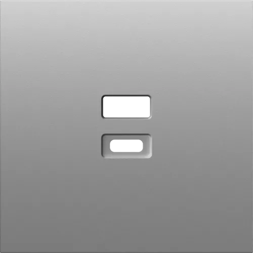 Накладка для USB-зарядки, цвет графит серый, серия S08 Donel