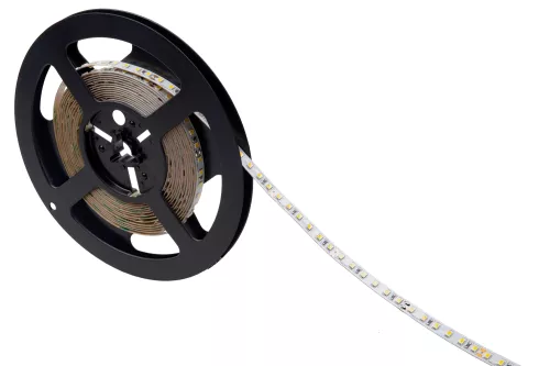 Лента светодиодная SMD нейтральная DC24V 9,6W/m 4000K 1200Lm/m 120д/м CRI>85 IP20, упаковка 5 метров, ширина 8мм, высота 2мм, самоклейкая