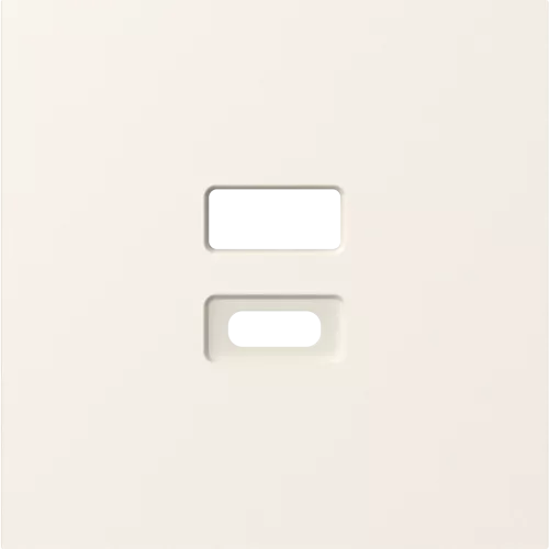 Накладка для USB-зарядки, цвет матовый кремовый, серия A07 Donel