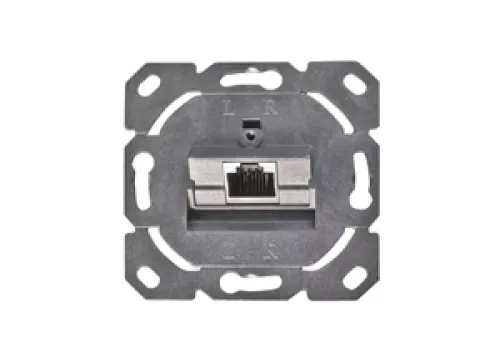 Компьютерная  розетка RJ45 Cat.6 UAE, на 1 выход, без накладки