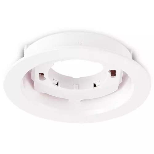 Светильник встраиваемый под LED-лампу с цоколем GX53 D108xH31мм IP20, белый, без лампы