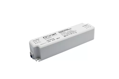 Блок питания для светодиодной ленты, DC48В  75Вт 1.57А IP65, размер 162х42х32мм, пластиковый корпус