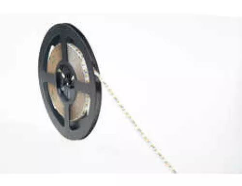 Лента светодиодная SMD тёпло-белая DC24V 9,6W/m 3000K 600Lm/m 120д/м CRI>95 IP20, упаковка 5 метров, ширина 8мм, высота 2мм, самоклейкая
