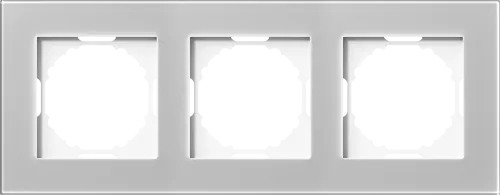 Рамка Natural 3-я, цвет стекло мокко, серия A07 Donel