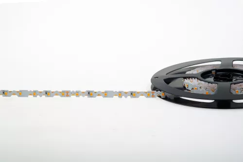 Лента светодиодная SMD тёпло-белая DC24V 12W/m 3000K 900Lm/m 60д/м CRI>95 IP20, упаковка 5 метров, ширина 8мм, высота 2мм, самоклейкая