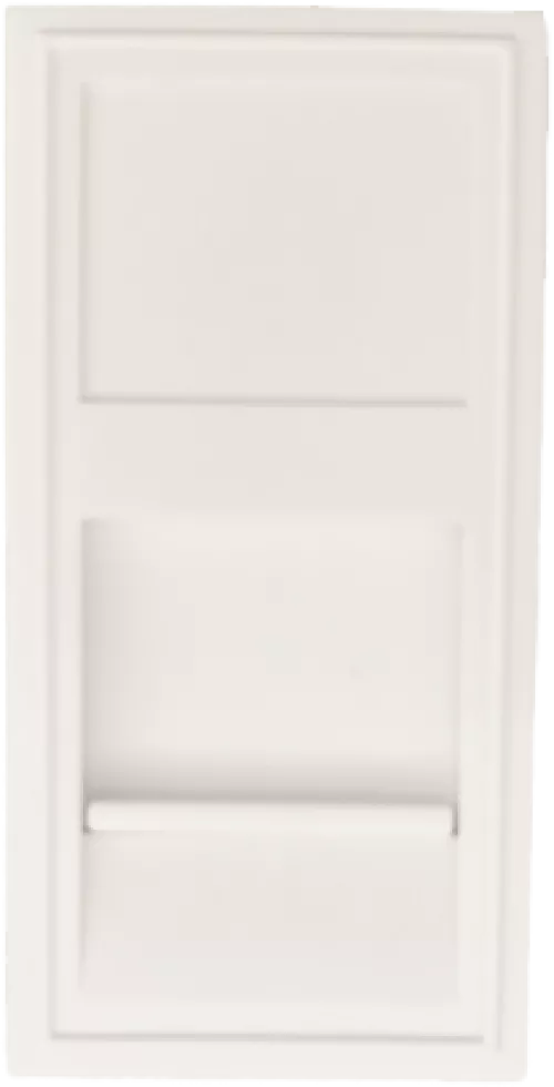 Розетка компьютерная RJ45 кат.6a UTP, 1 модуль, 22,5х45мм, цвет белый