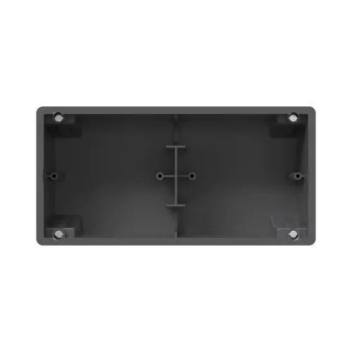 Коробка для установки в фальш-пол лючков на 2 модуля 45х45мм типа DFB22ZMR и DFB22MR