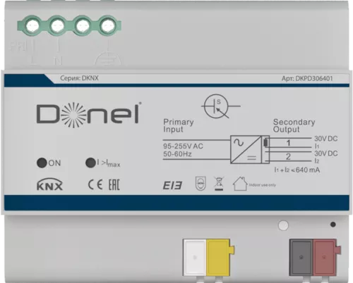 KNX блок питания 640мA